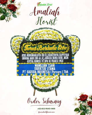 Papan Bunga Duka di Pariaman Tengah