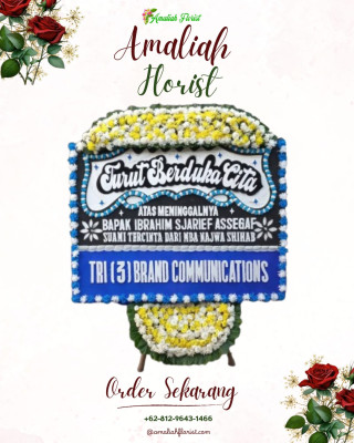 Papan Bunga Duka di Pariaman Tengah