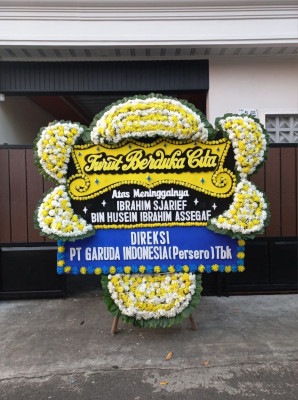 Papan Bunga Duka di Pariaman Tengah